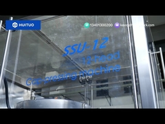 Huituo カスタマイズされたペットボトルキャッププレスキャッピングマシン、キャップアンスクランブラー付き蜂蜜とシロップ用