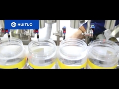 ユニバーサル充填用の自動リニアボトル液体ピストン容積充填機