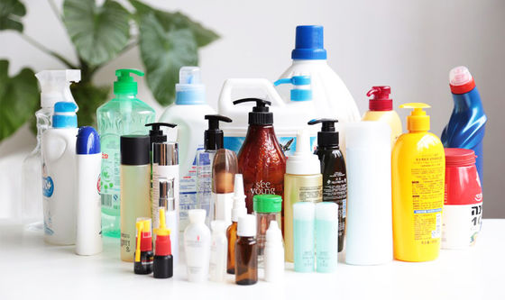 タッチ画面制御化学プラスチックびんのおおう機械