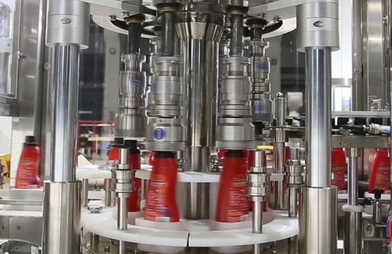 3爪の構造分2000 BPHの自動びんのおおう機械