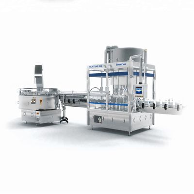 多頭部のプラスチックびんねじふた締め機機械