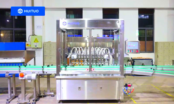 380V 50Hz 40BPM手のSanitizerのびんの注入口機械