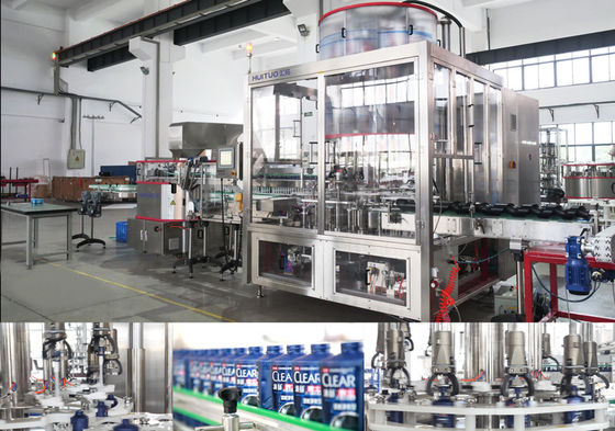 シャンプーのための4KW 8600BPHのびんのおおう機械