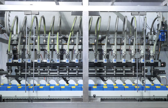 洗面所の洗剤のためのモジュラー満ちるおおう機械4KW