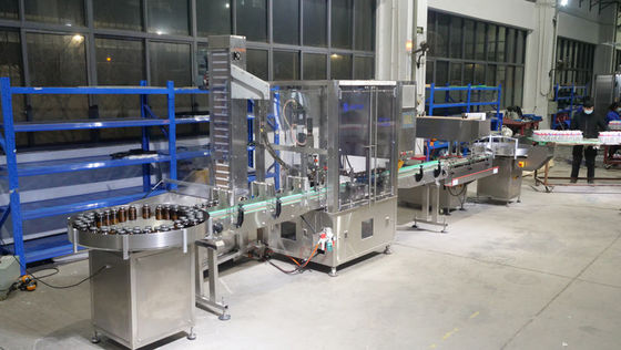 PLC制御を用いる4000Wカプセルの注入口のふた締め機機械
