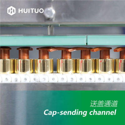 Huituoの回転式10ヘッド完全なサーボ ローション ポンプおおう機械
