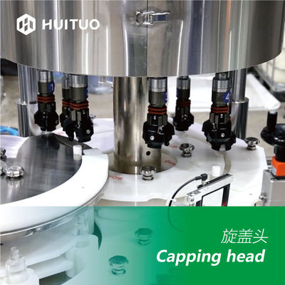おおう機械高速の出版物の自動プラスチックびんの回転式ねじ