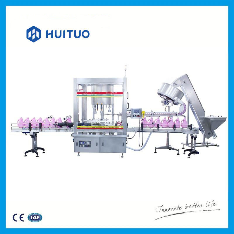 Huituoの液体洗剤のための自動pistionの充填機および大きい容積のびん食器洗いをするため